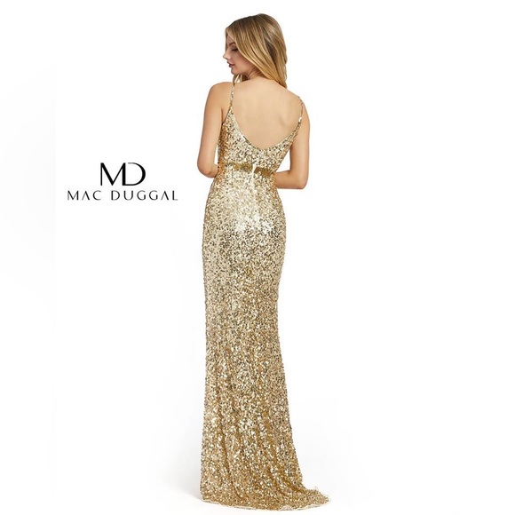 Mac Duggal Style: 5055M sequin mermaid dress 👗 - Picture 4 of 10